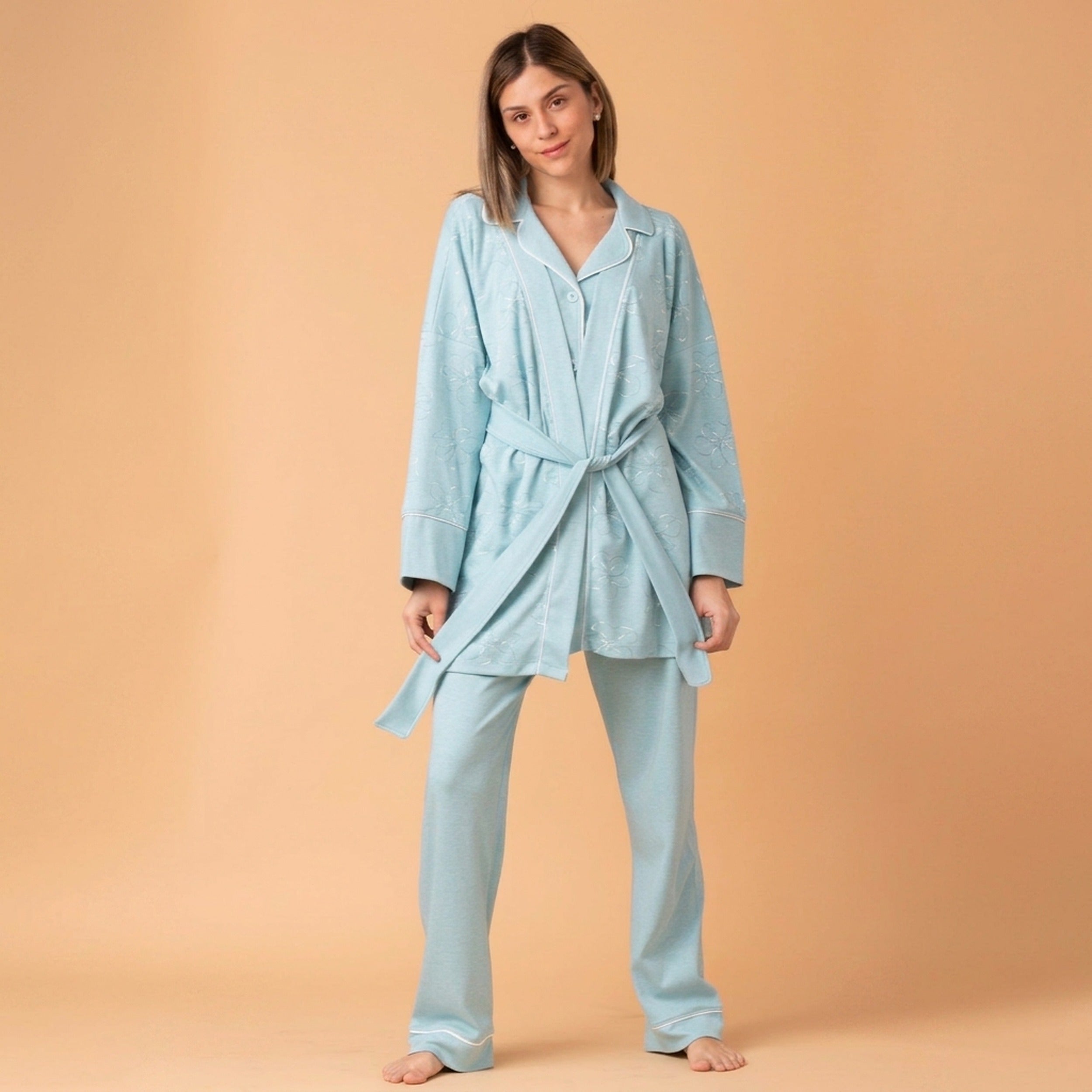 Pijama Andrea + kimono Florencia