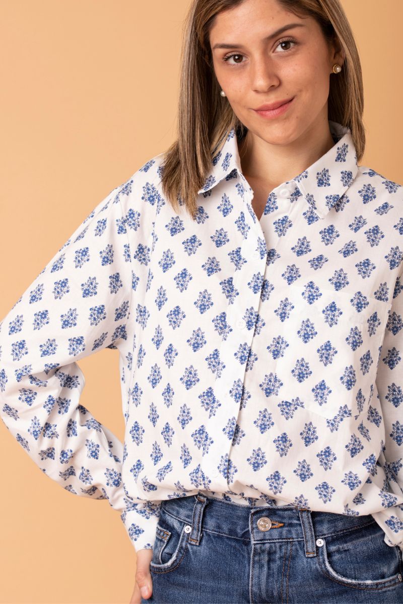 Camisa Cami Grape