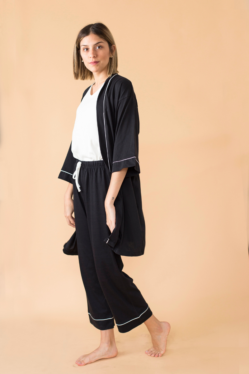 Antonia Black Pajamas