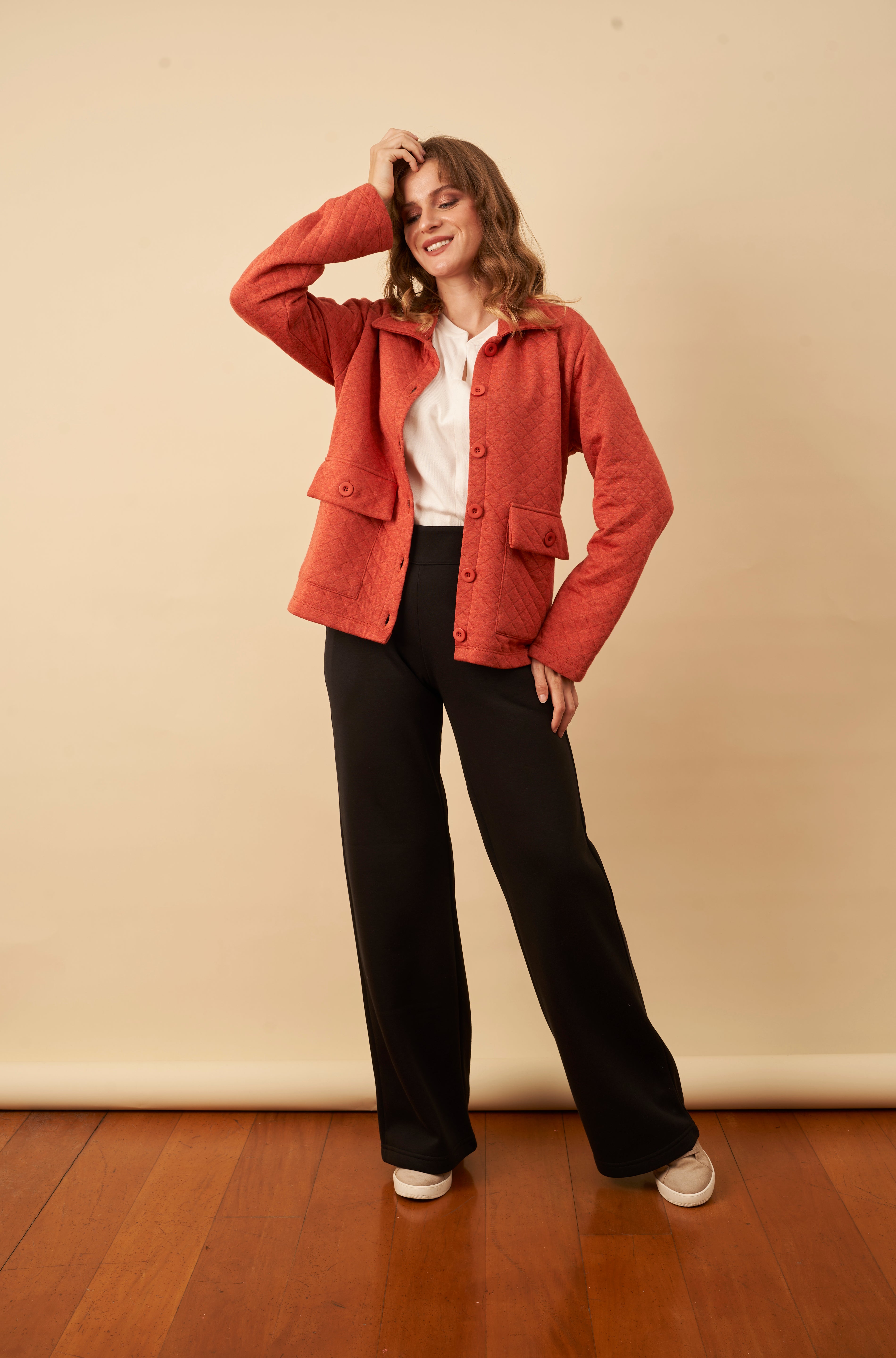Saco Gala coral