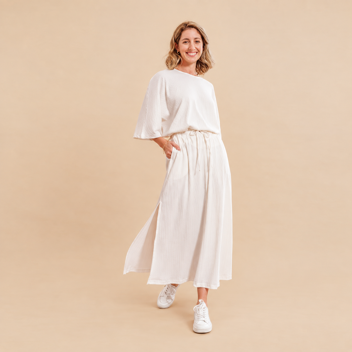 Alina Set: Skirt &amp; Polo