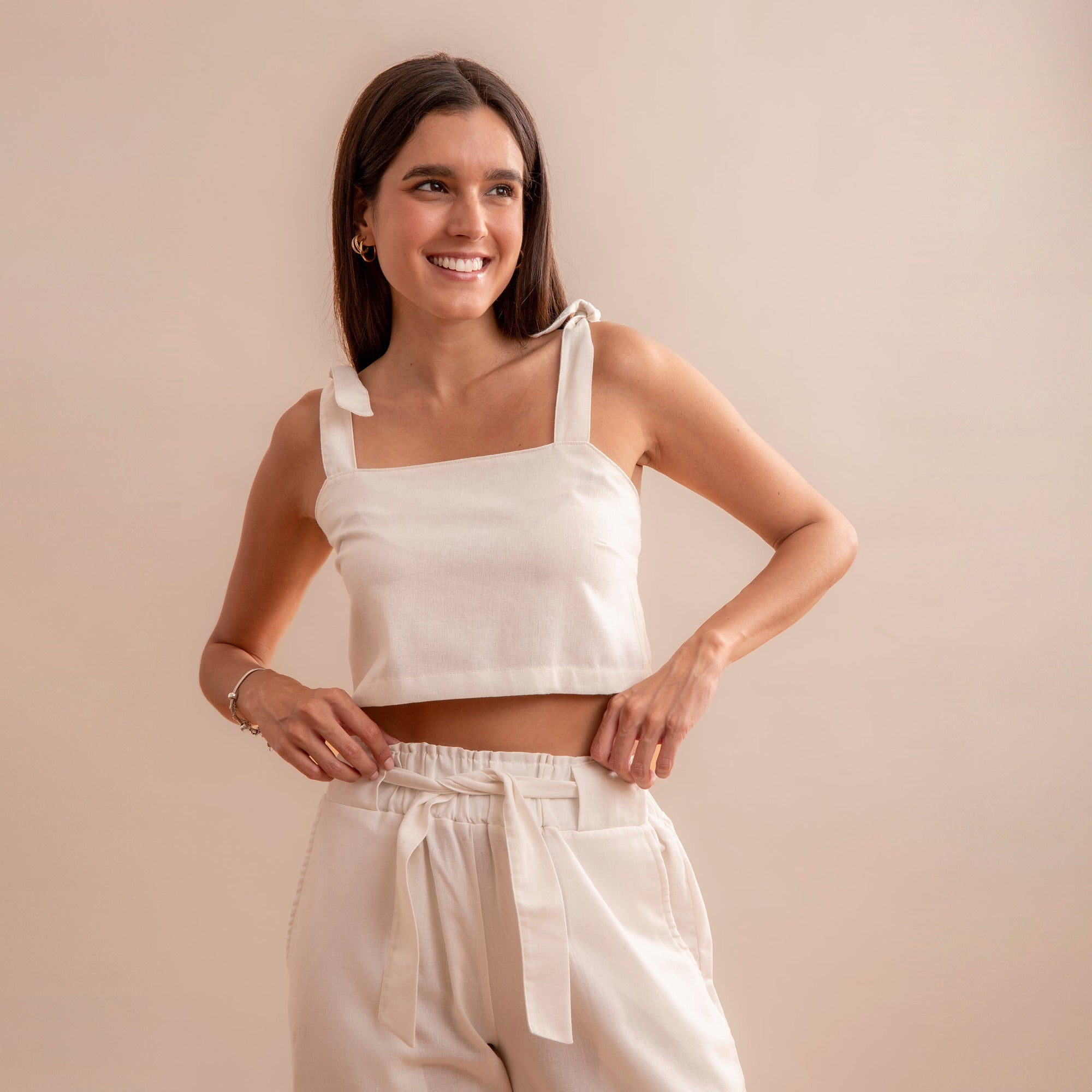 Blusa Top Aldana Perla