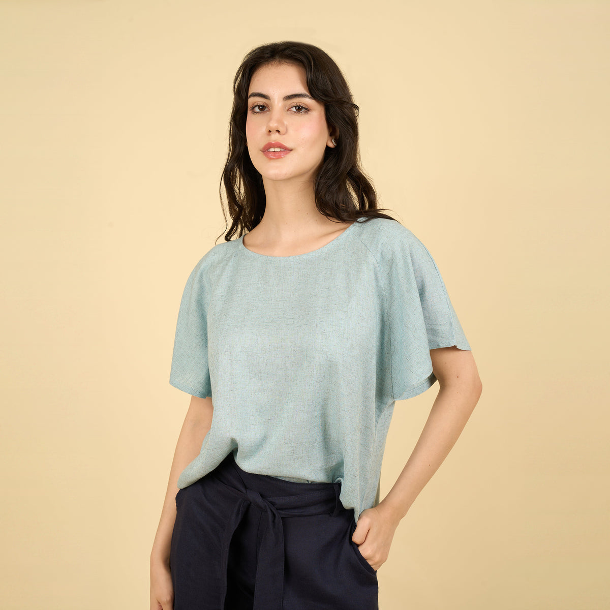Blusa Alessia Acua
