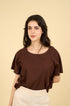 Blusa Alessia Marron