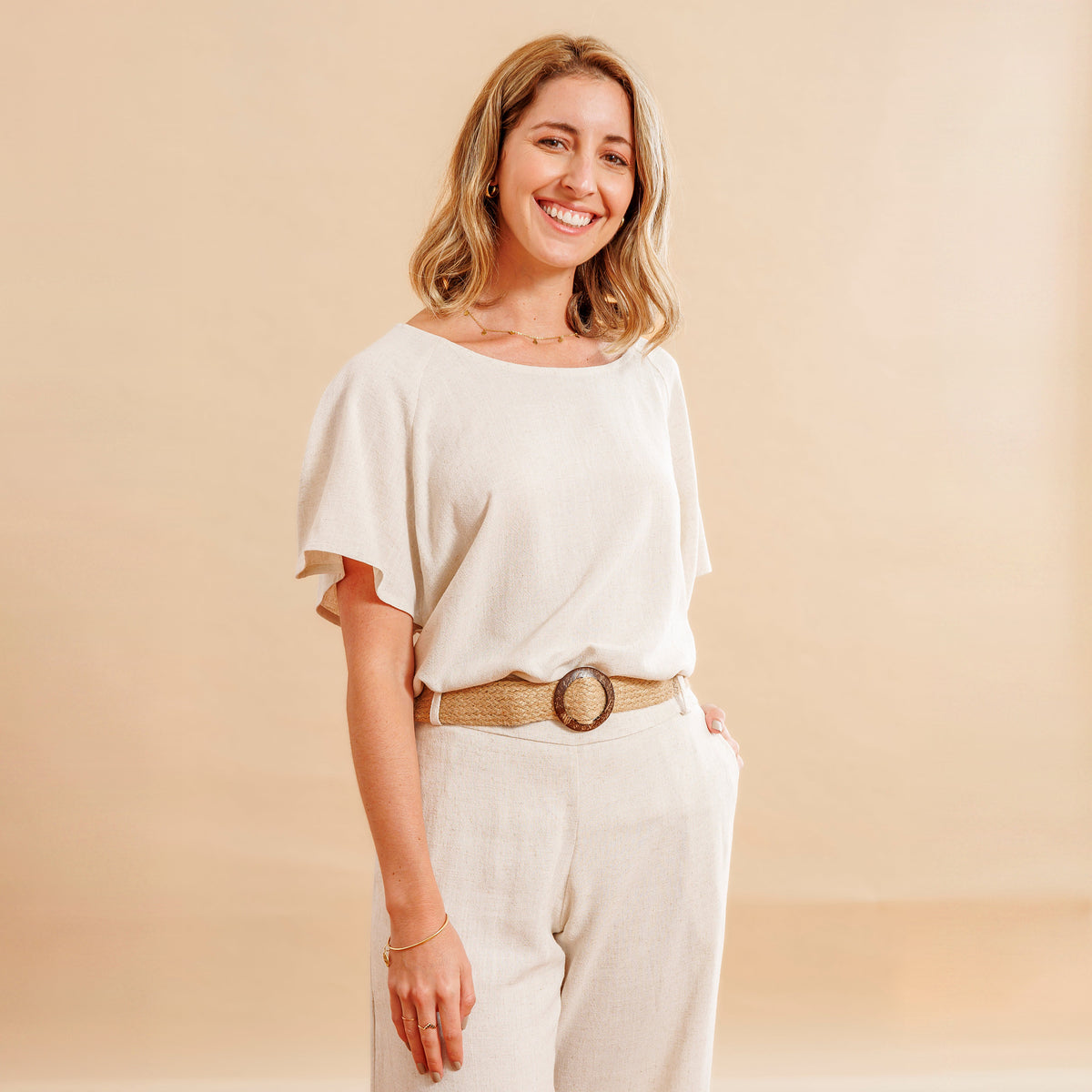 Blusa Alessia Natural
