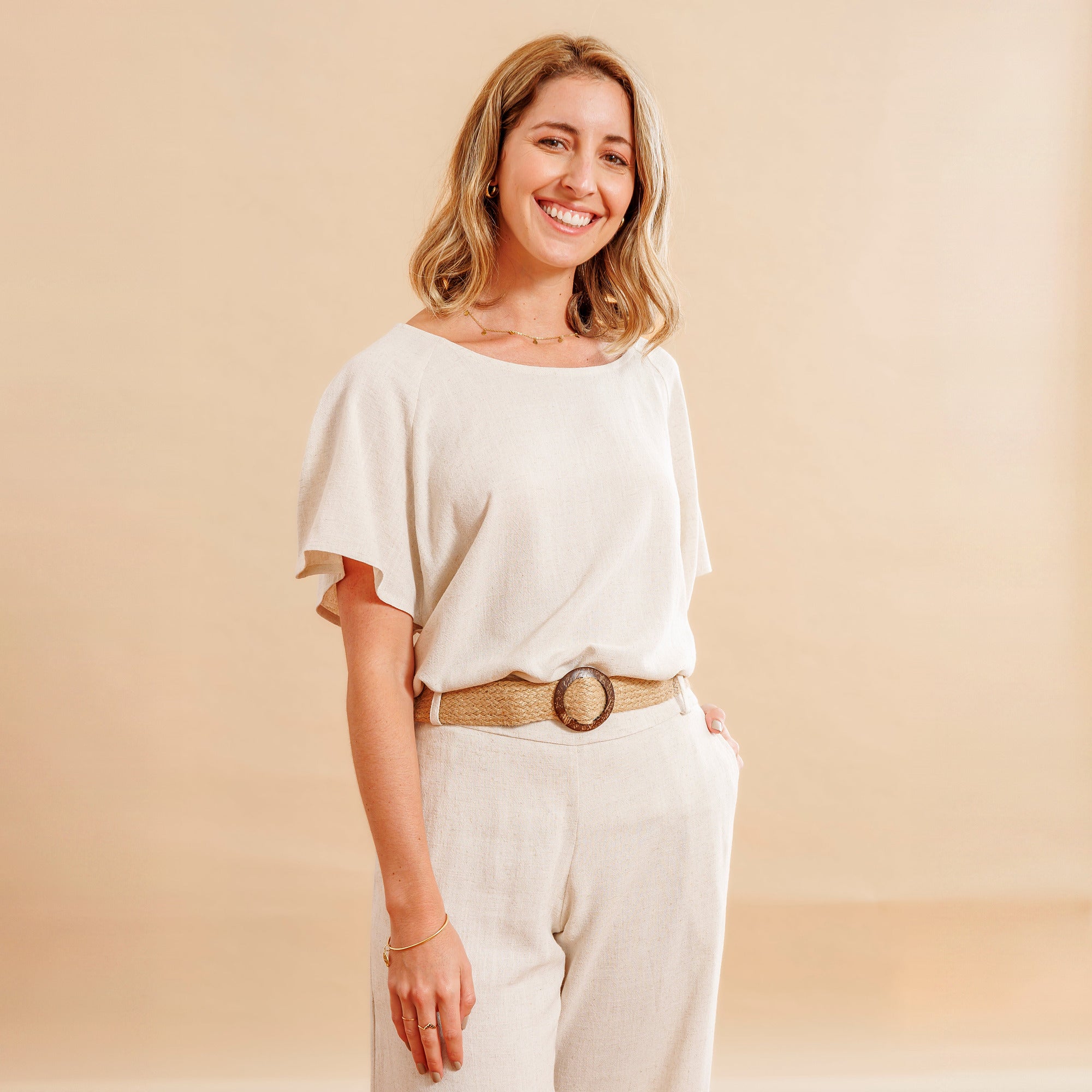 Blusa Alessia Natural