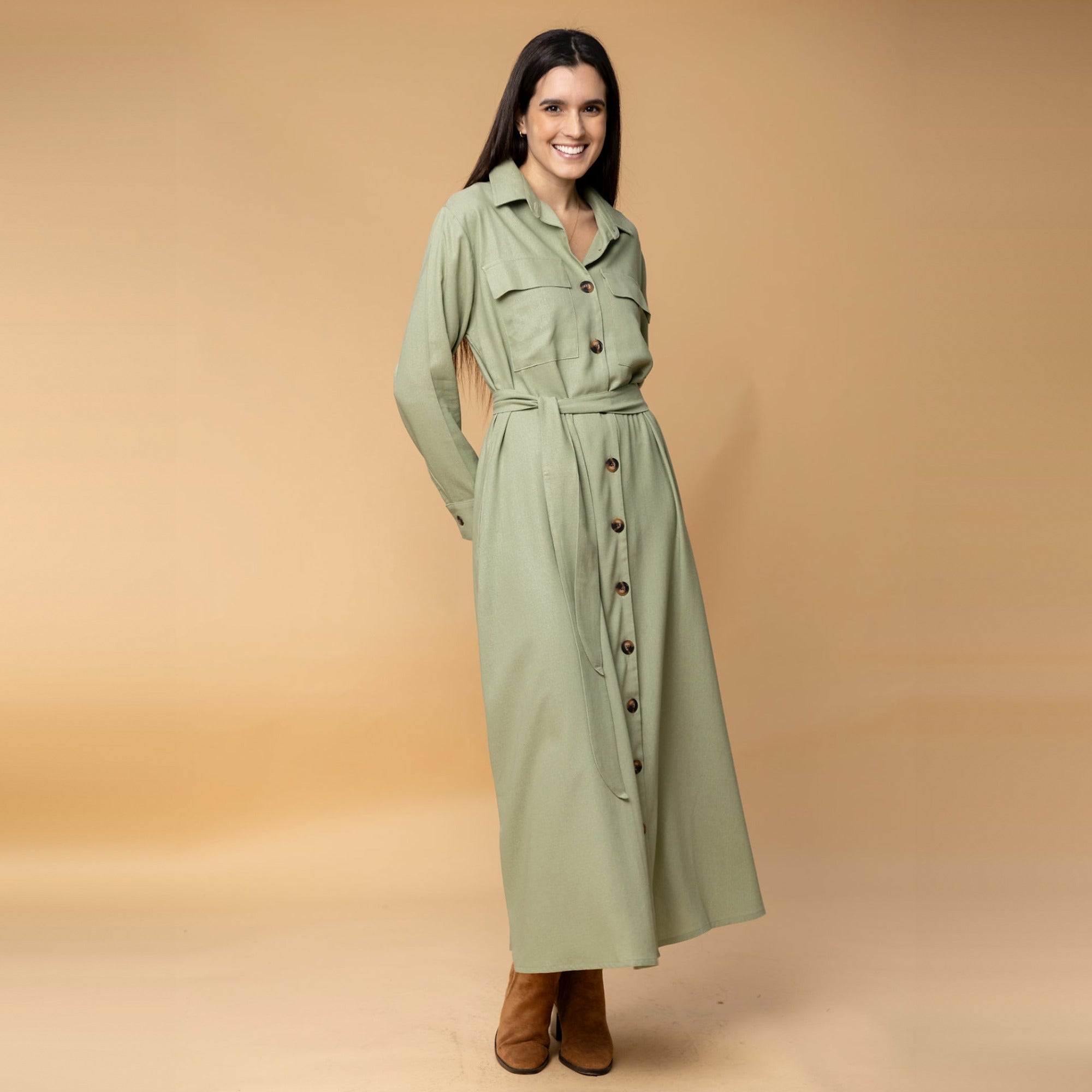 Vestido Alicia verde