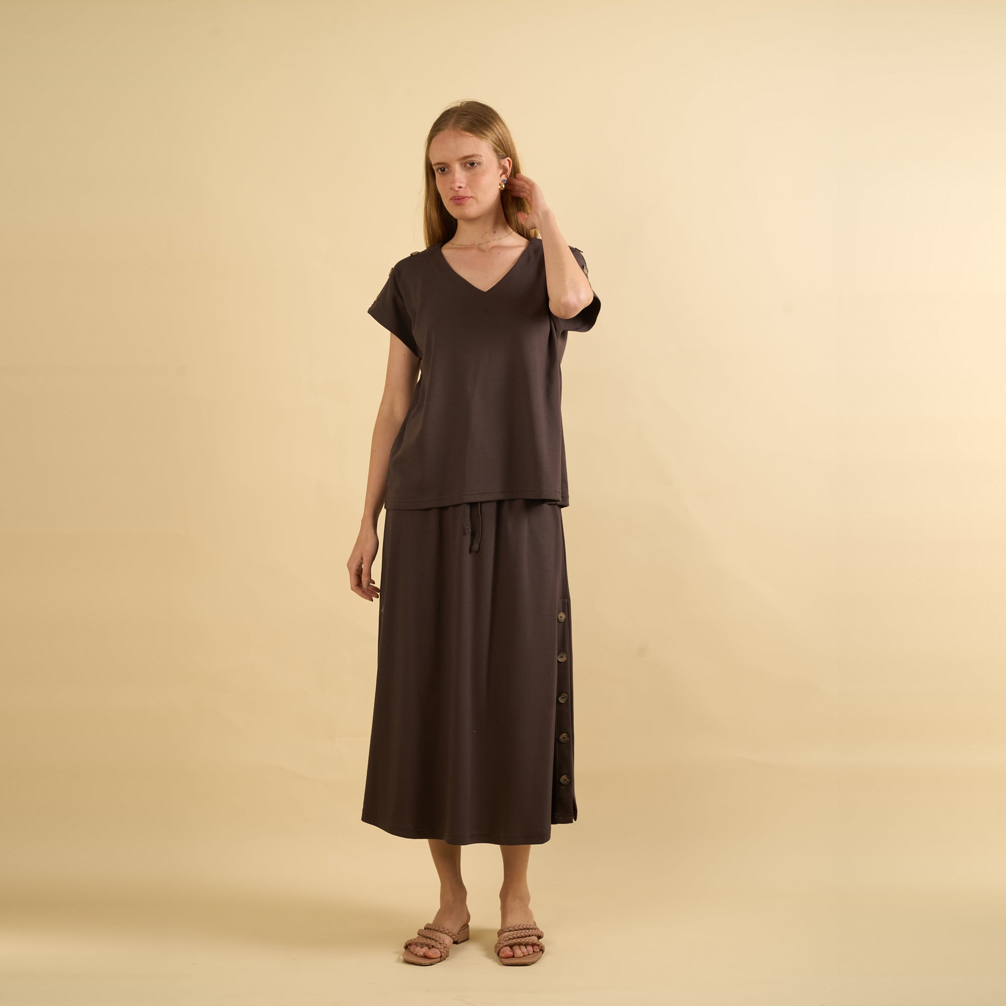 Set Alondra marron