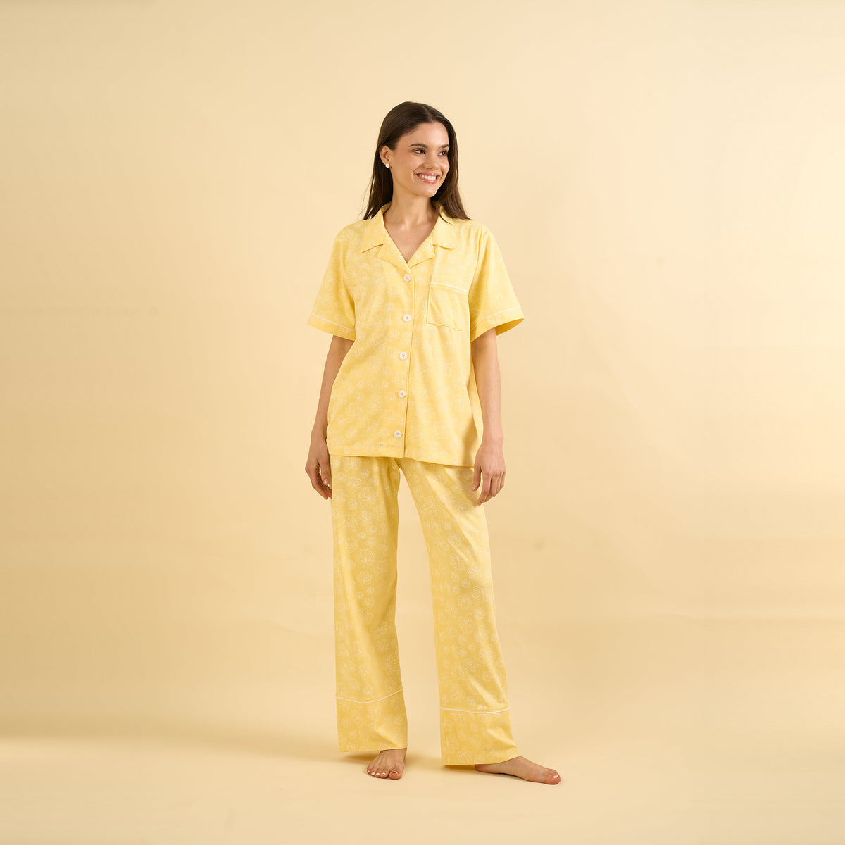 Pijama Antia amarillo