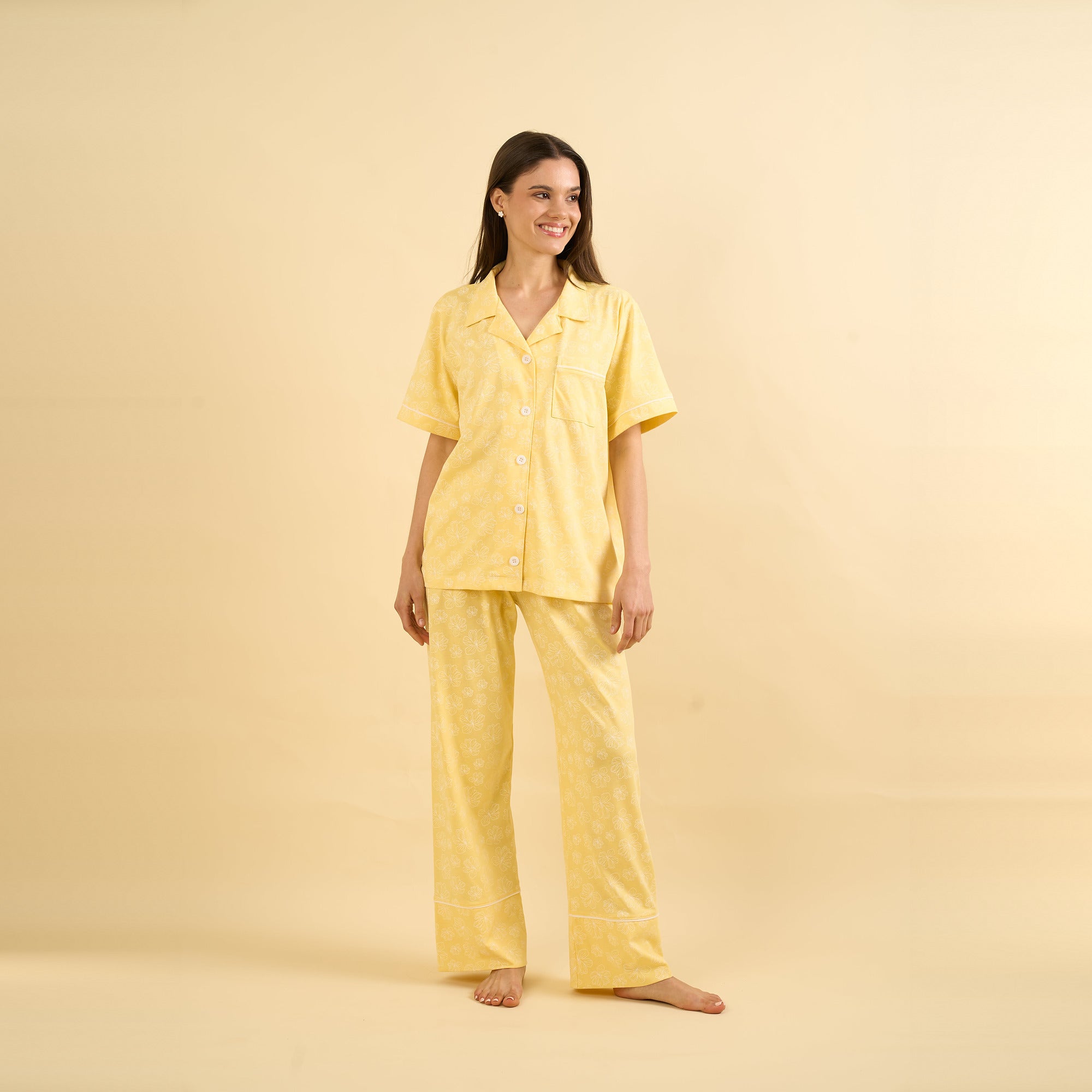 Pijama Antia amarillo