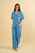 Pijama Antia turquesa