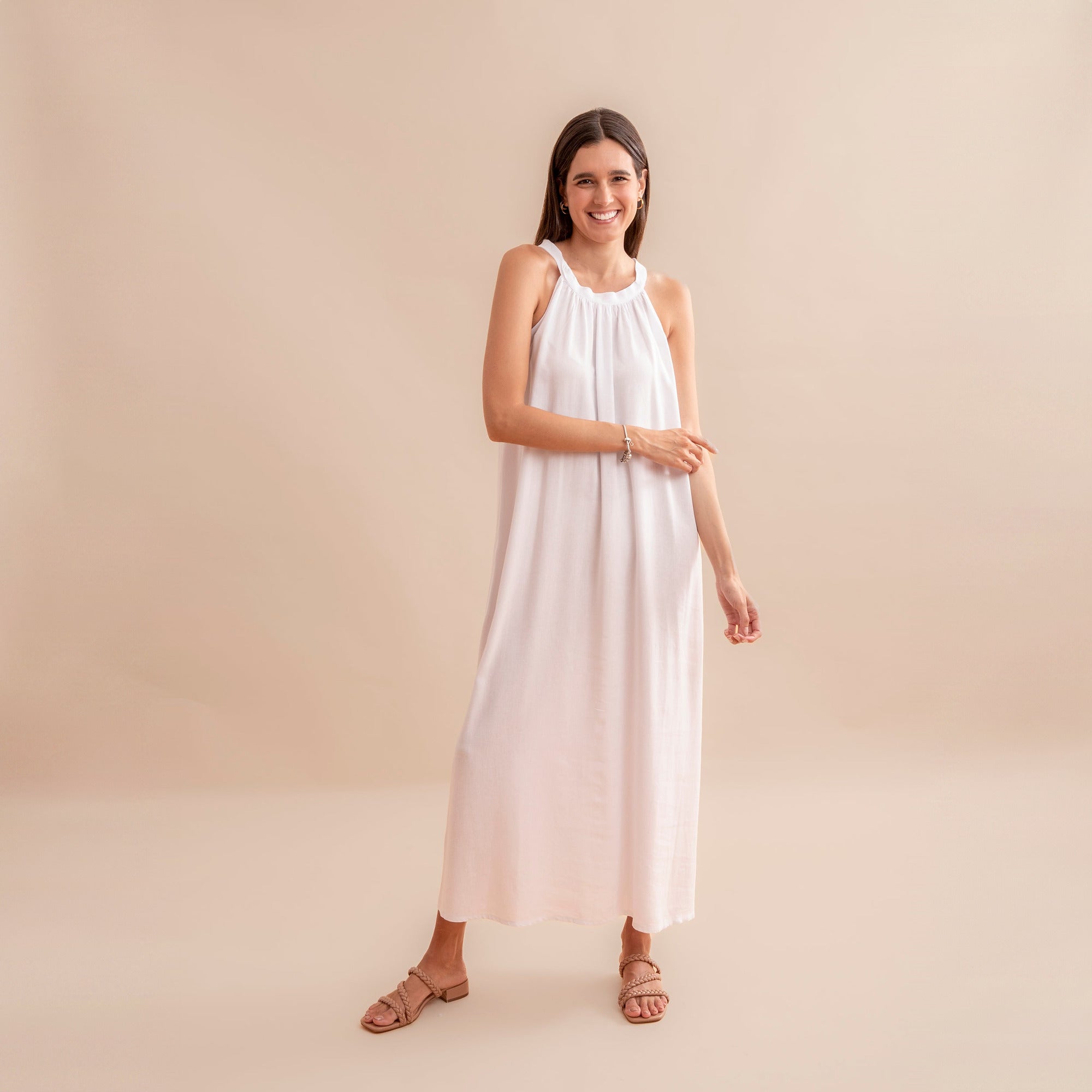 Vestido Arena Blanco