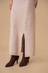 Falda Tejida Aura beige