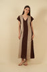 Vestido Aurora Marron