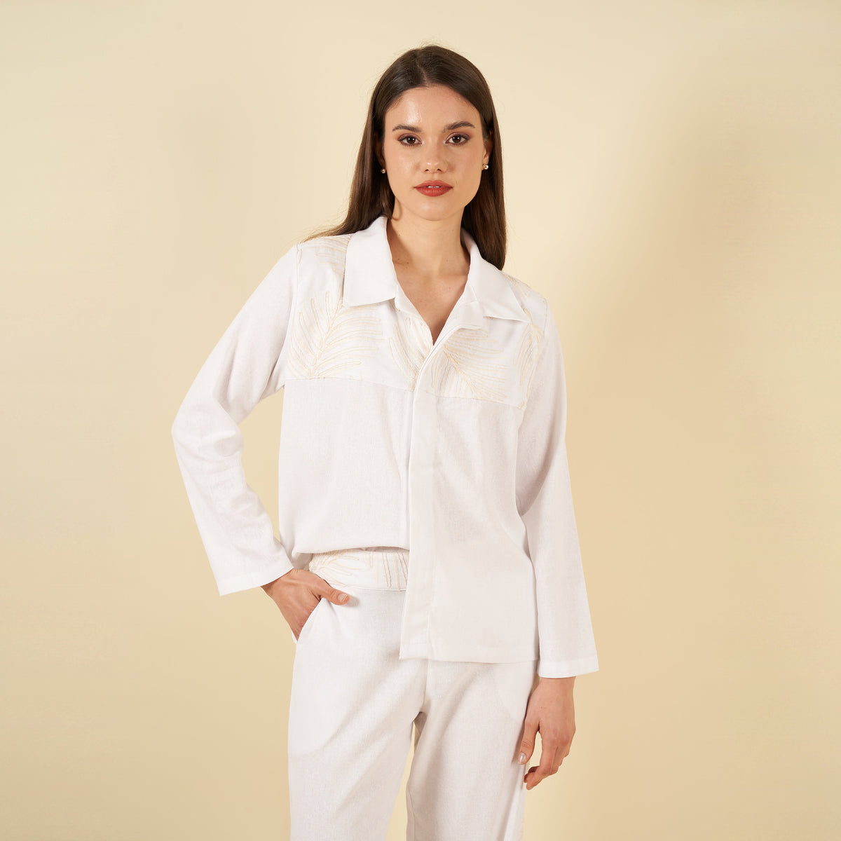Camichaqueta Aveline Blanco