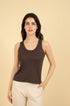 Top Ayari marron
