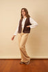 Chaleco Berna Marron
