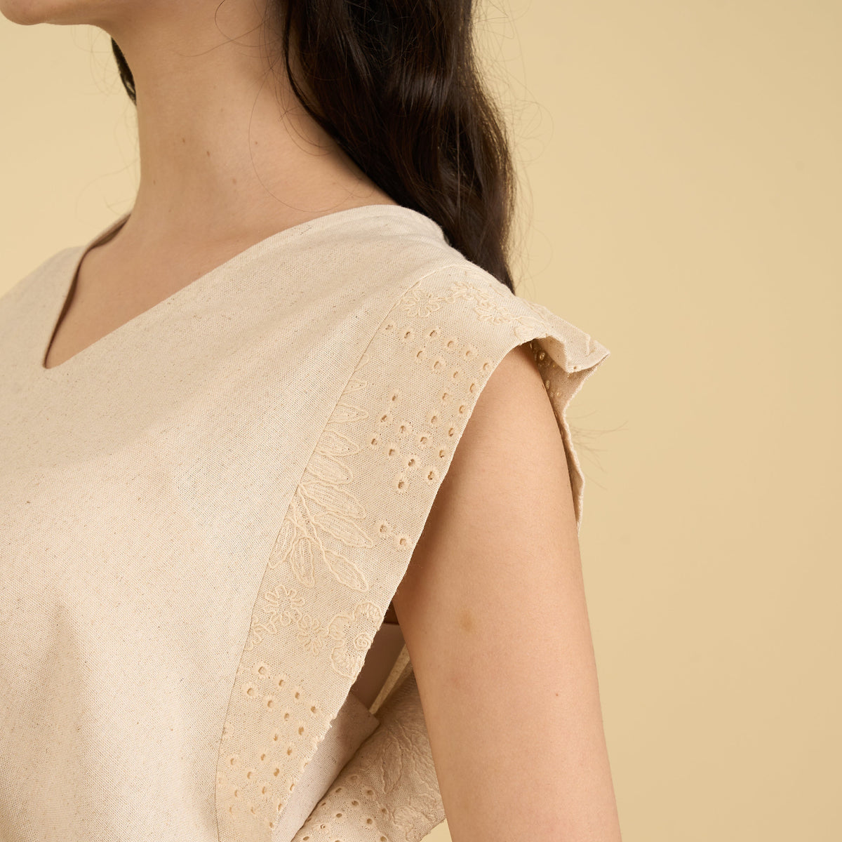 Blusa Charlotte Natural