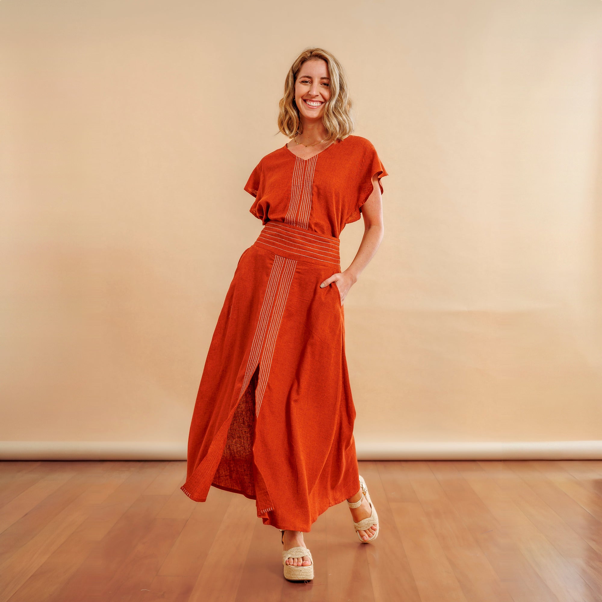 Falda Chiara Coral