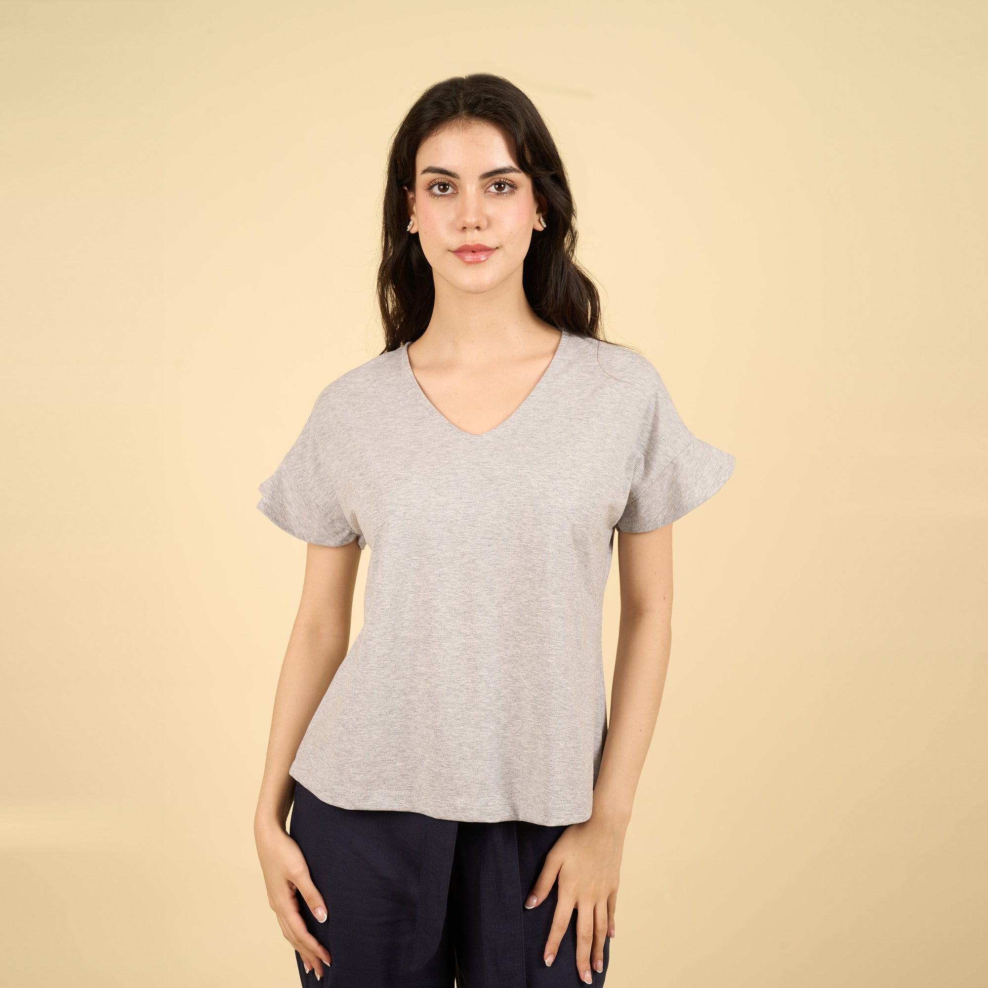 Polo Cinthia gris claro