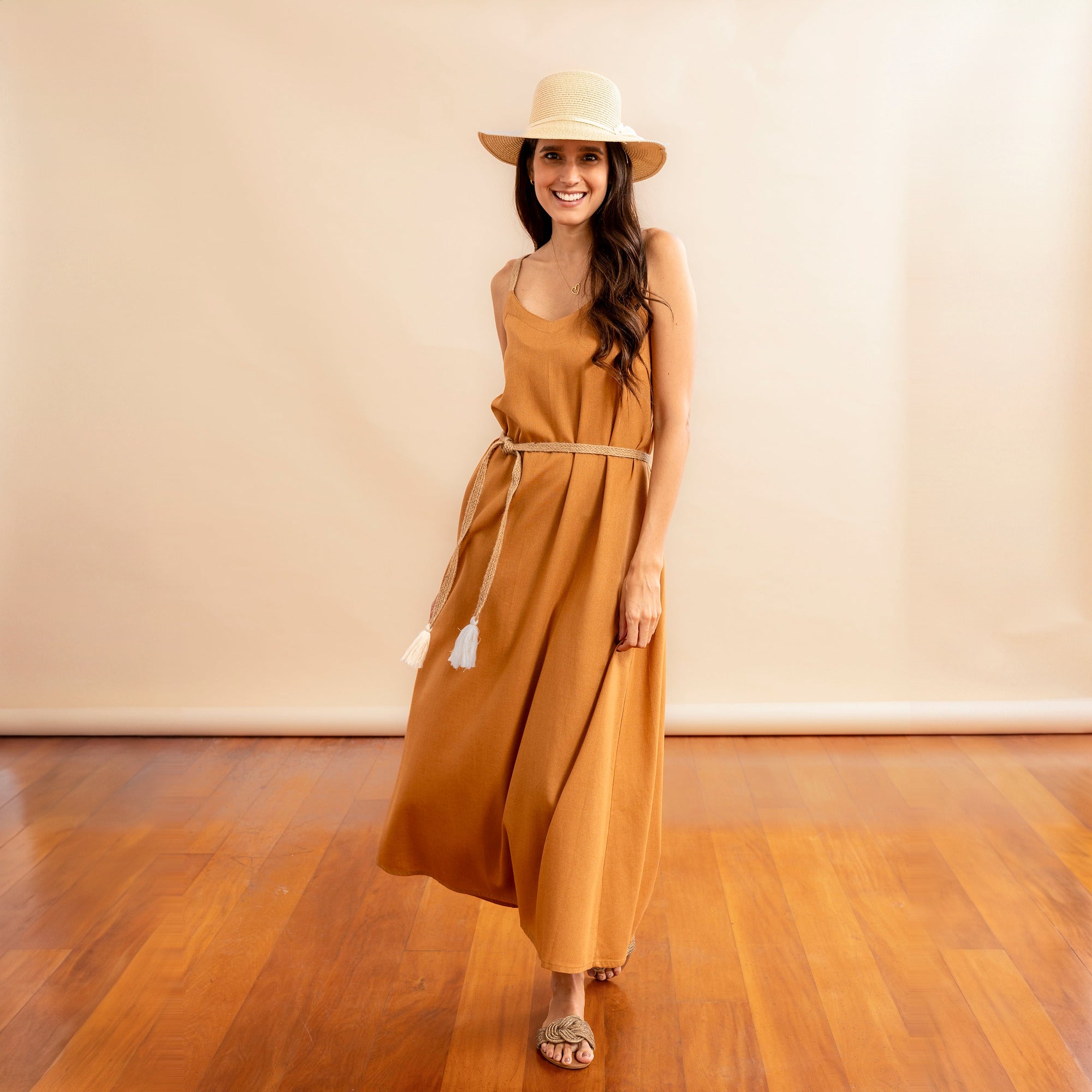 Vestido Coco Anaranjado