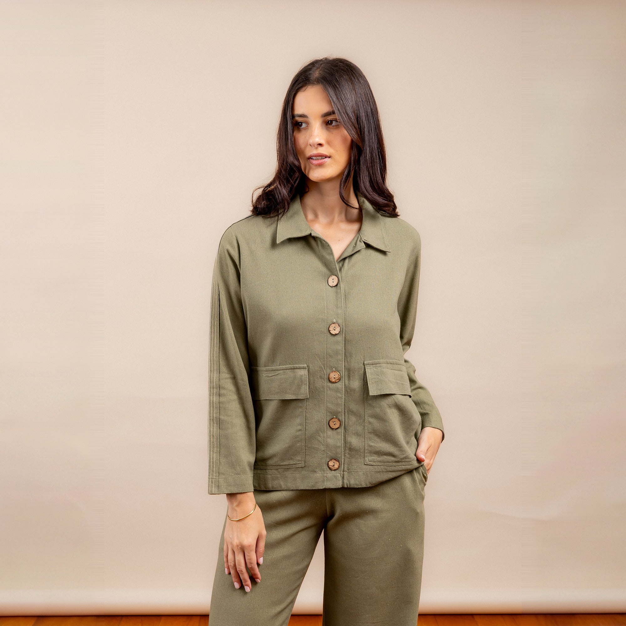 Casaca Dalia Verde
