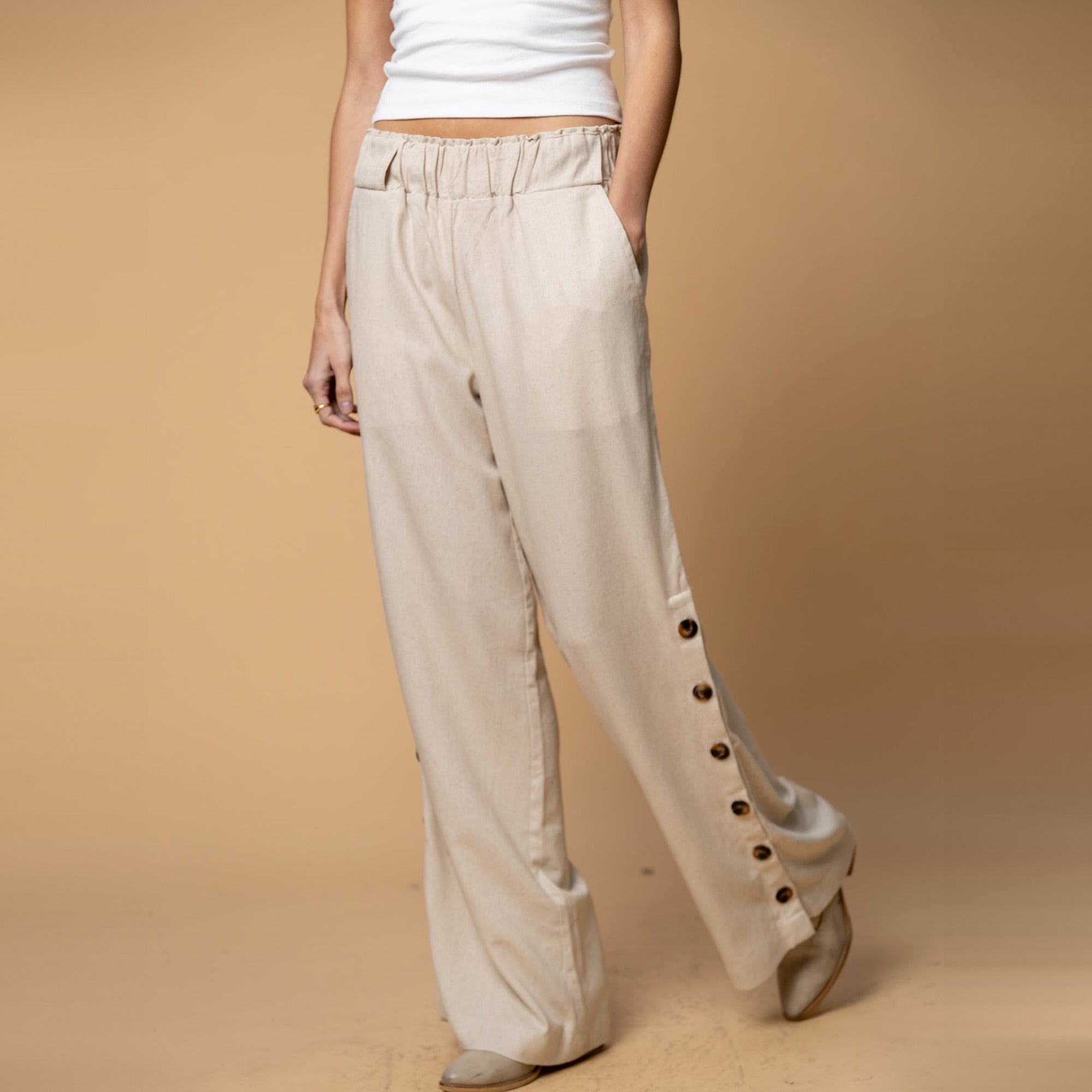 Pantalon Dayana beige