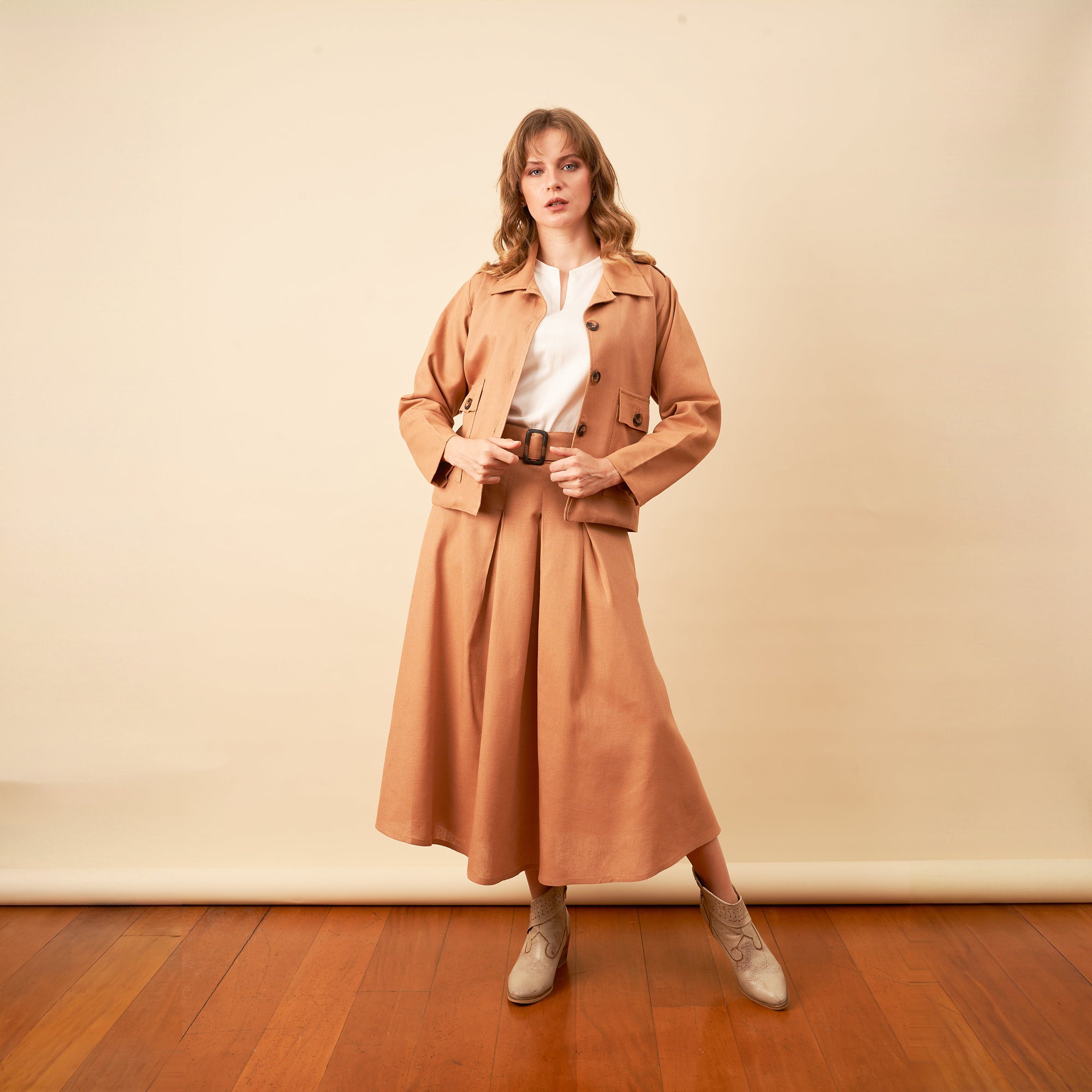 Falda Eloise bronce