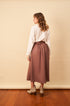 Falda Eloise marron