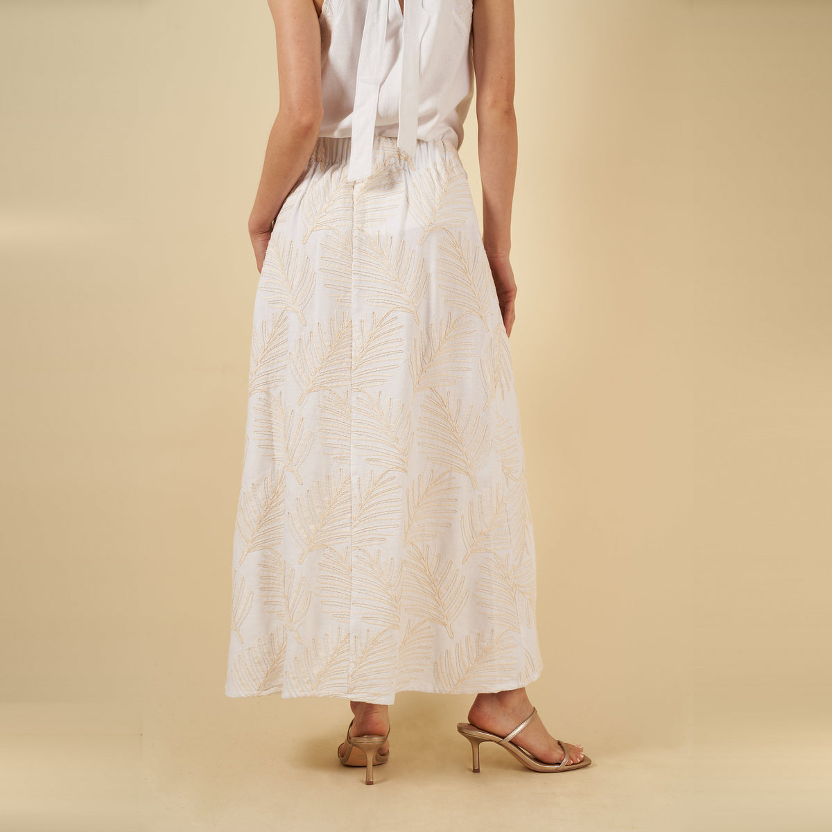 Falda Isadora blanco
