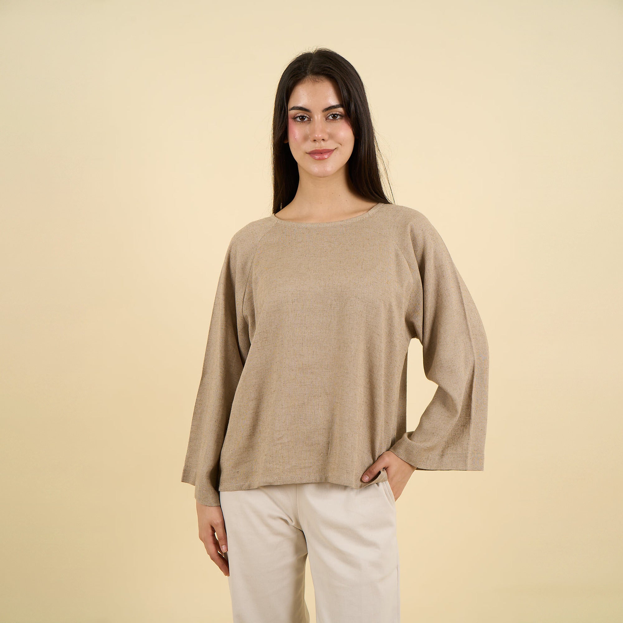 Blusa Francis Taupe