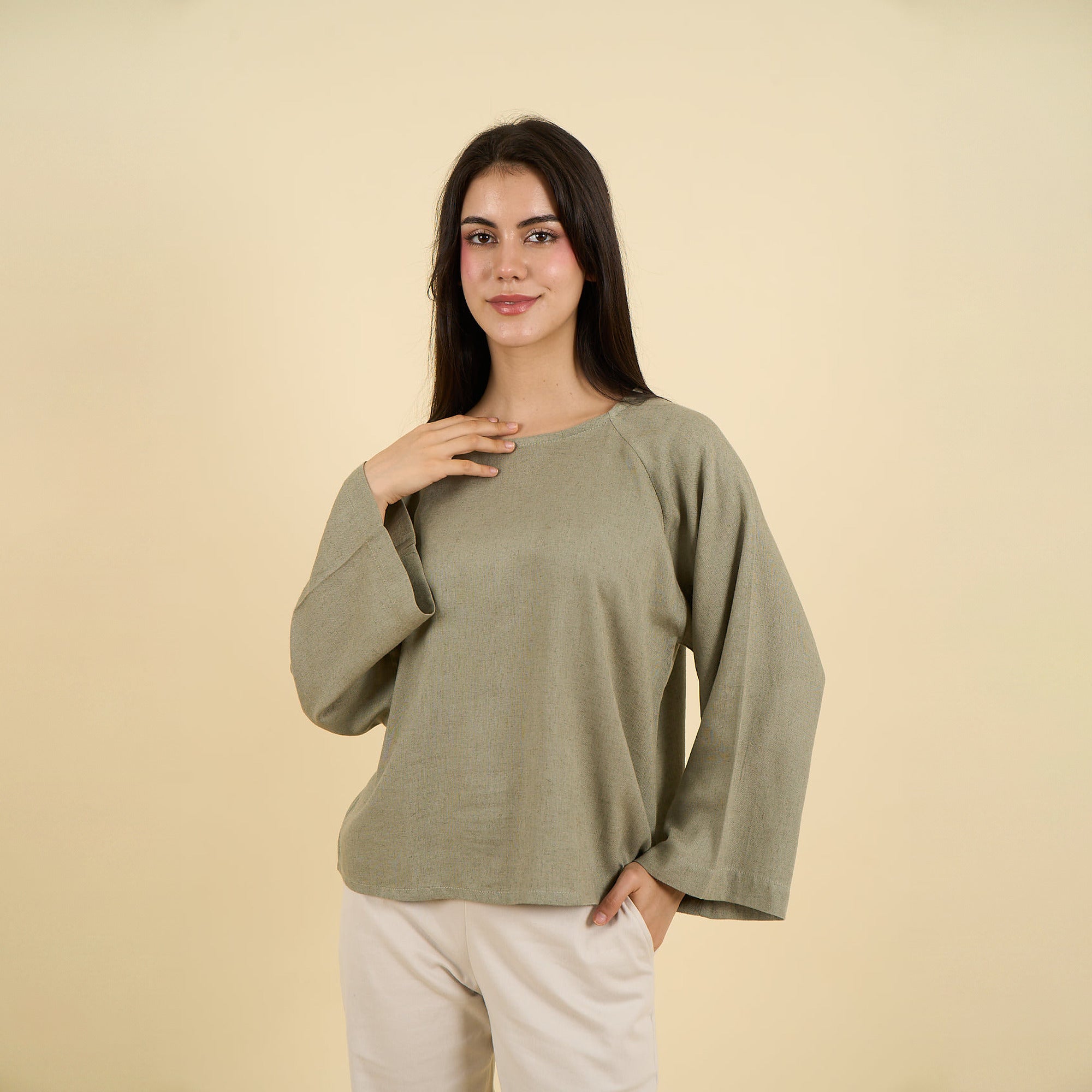 Blusa Francis Verde Basil