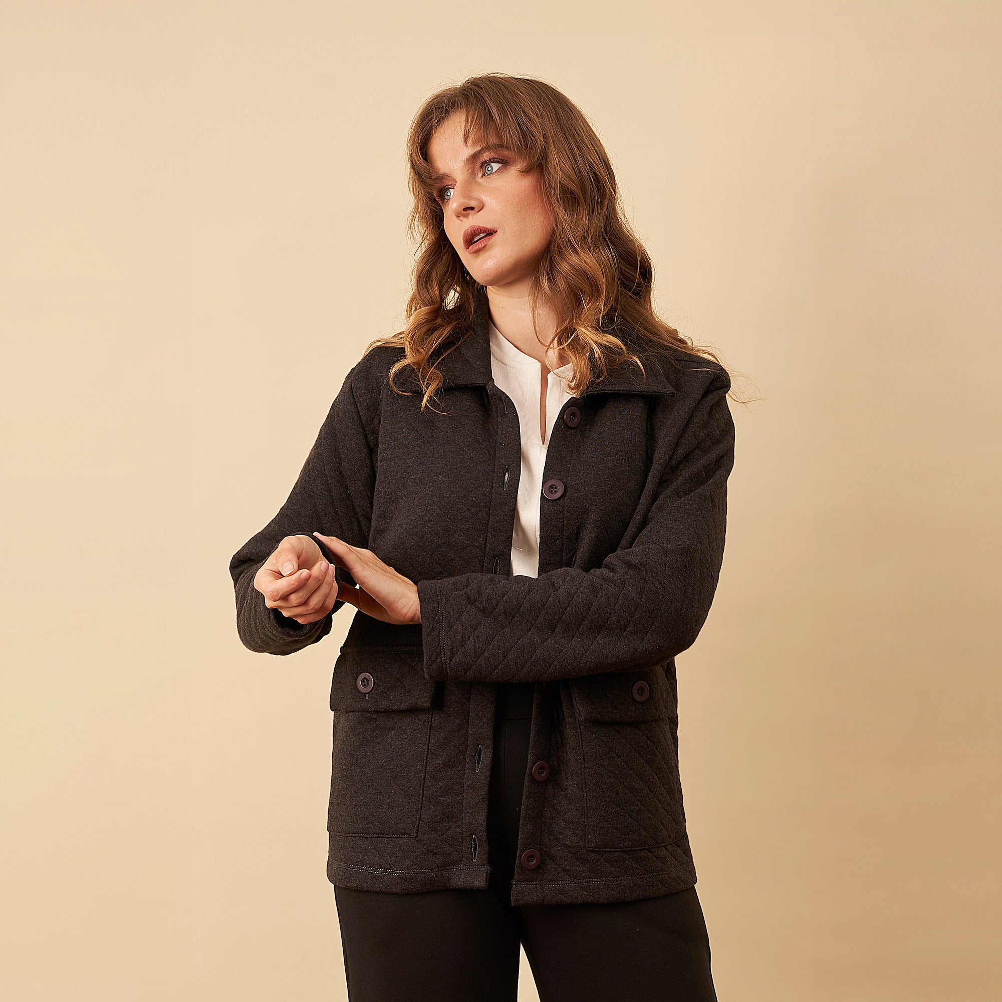 Saco Gala Gris oscuro