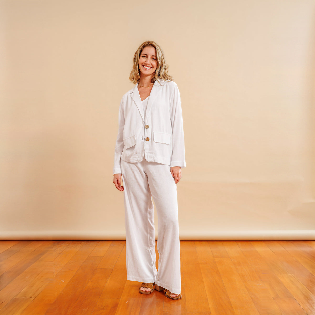 Saco Giuliana Blanco