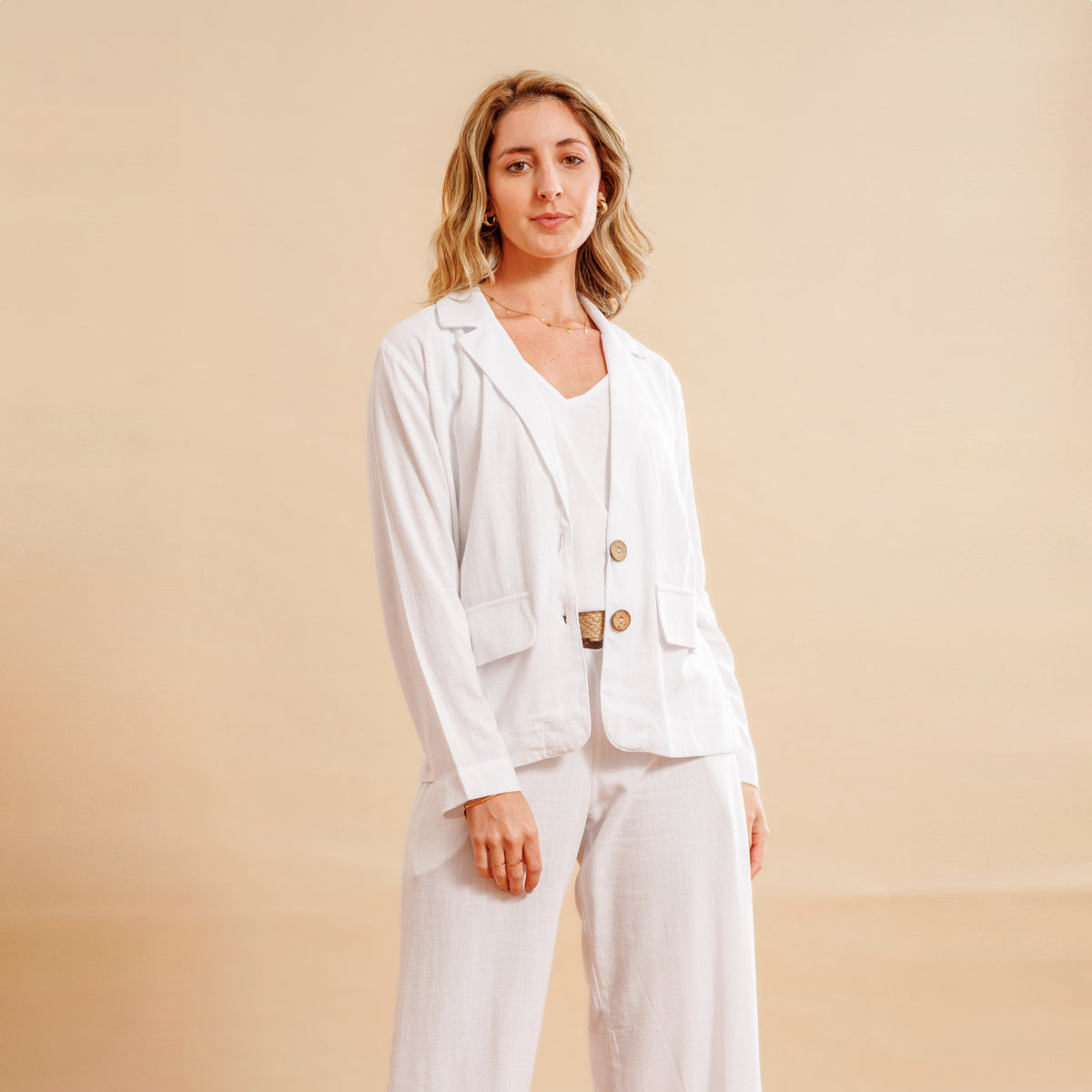 Saco Giuliana Blanco