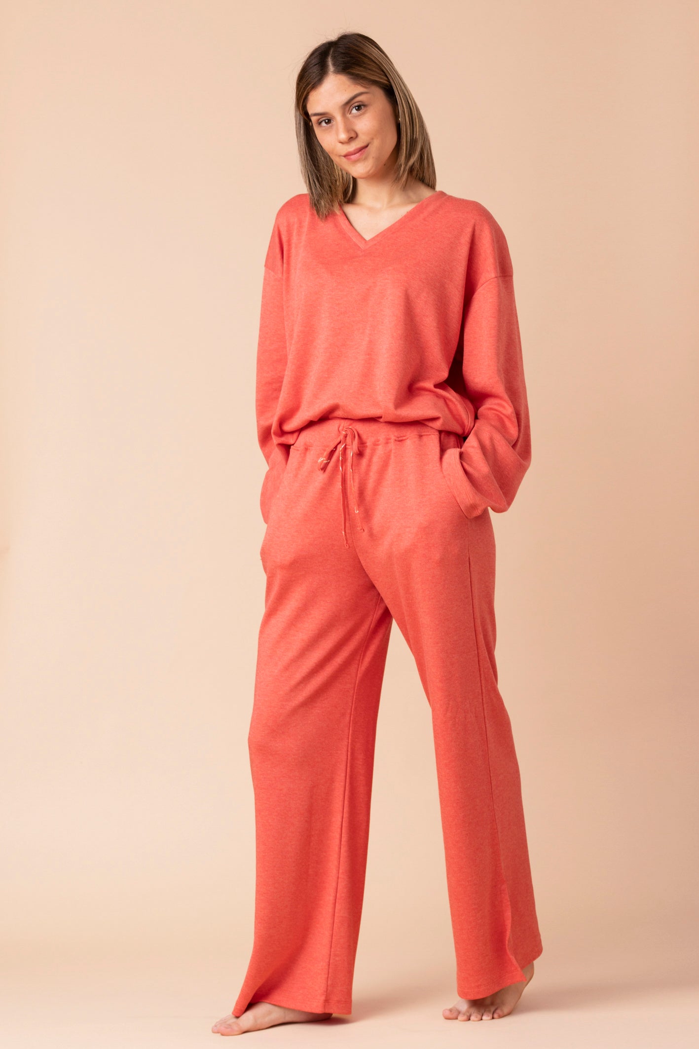 Juliet Coral Pajamas