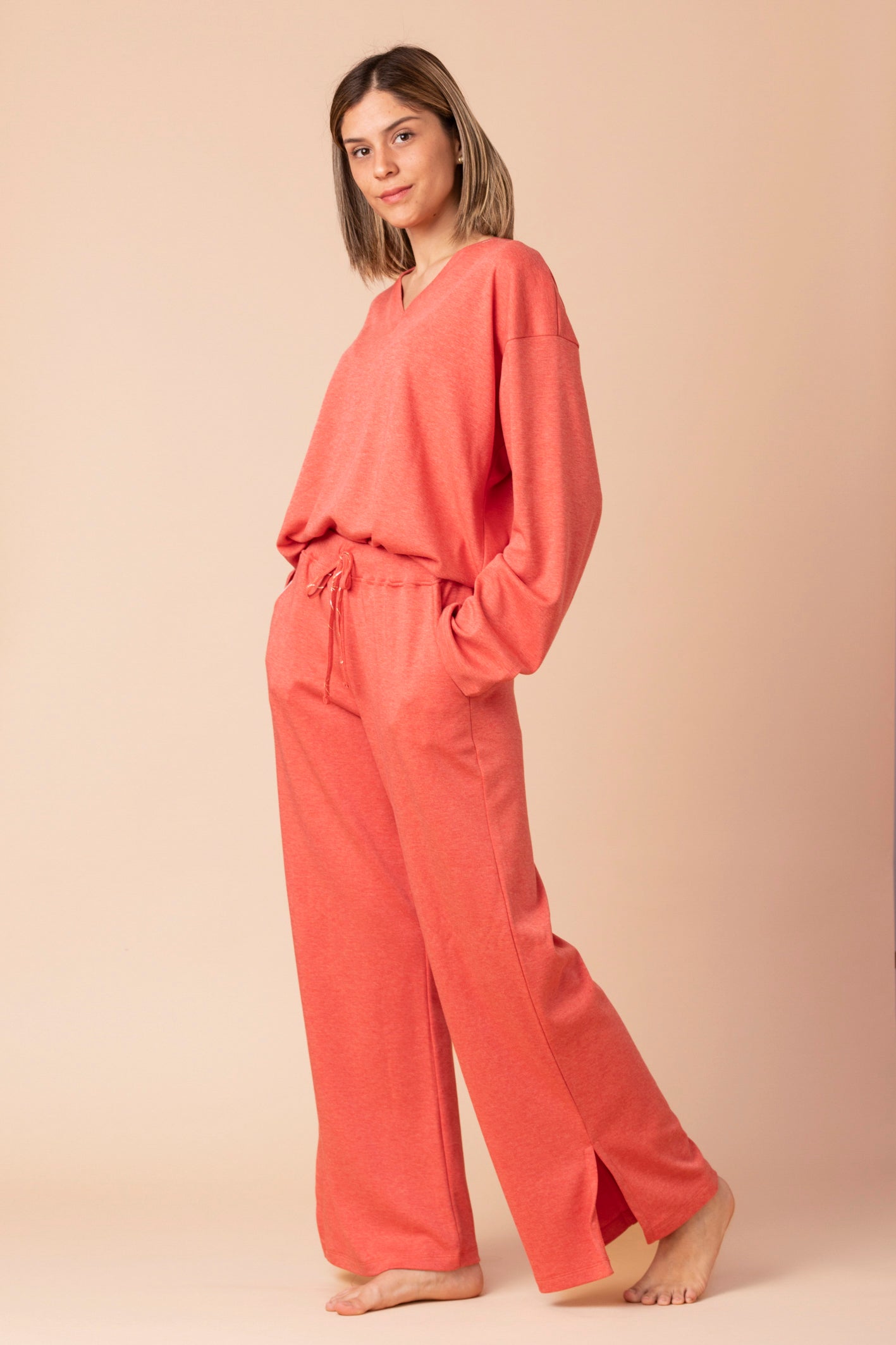 Juliet Coral Pajamas