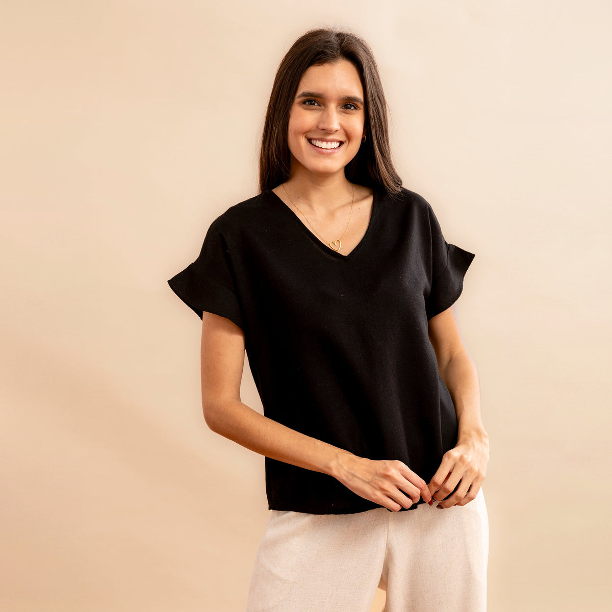 Blusa Luisa Negro