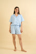 Pijama Marcia celeste