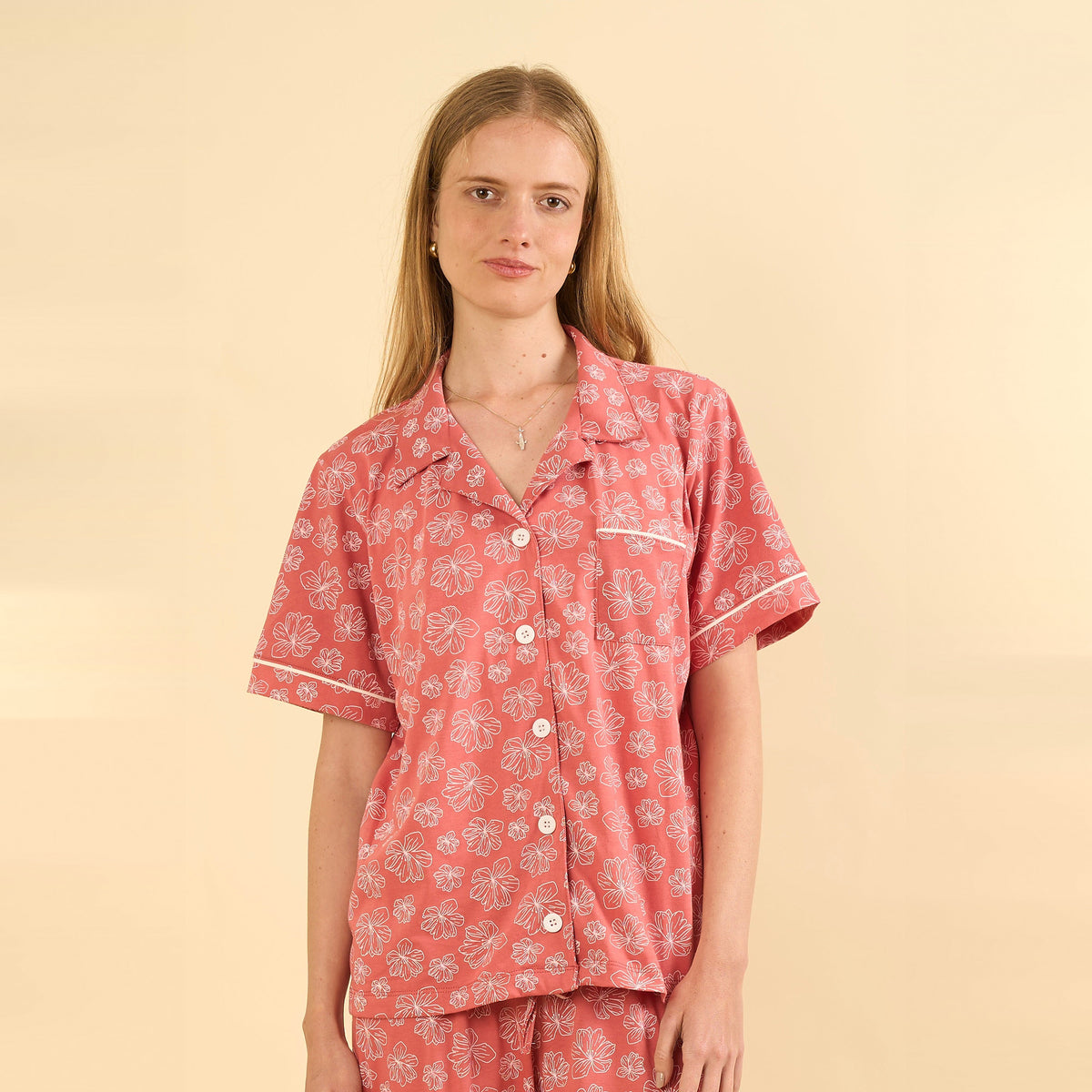 Pijama Marcia coral