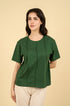 Polo Nathalie verde botella