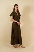 Vestido Rocio Verde Oscuro