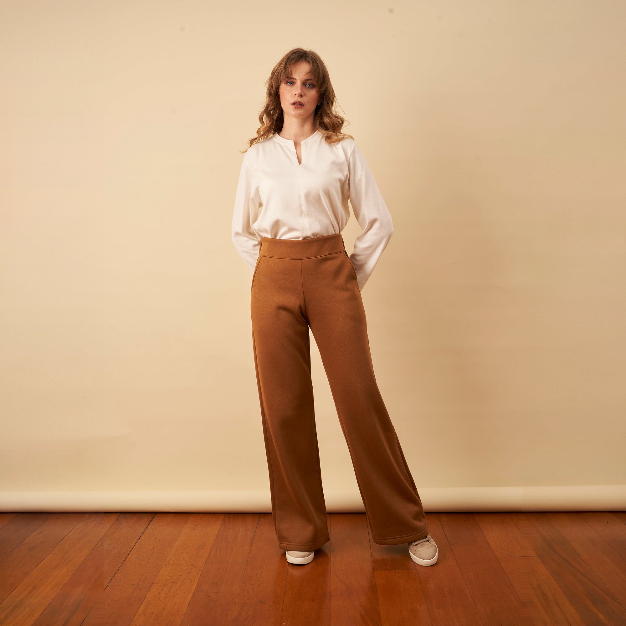 Pantalon Ruth camello