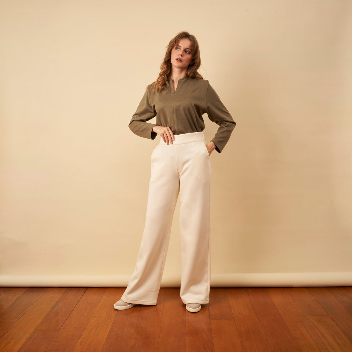 Pantalon Ruth perla
