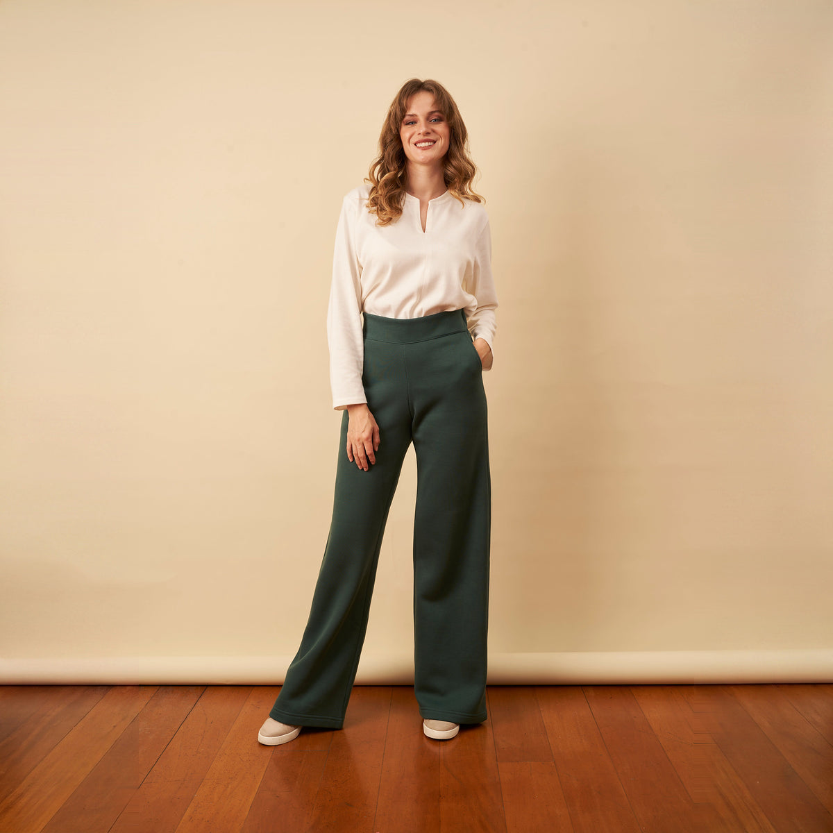 Pantalon Ruth verde