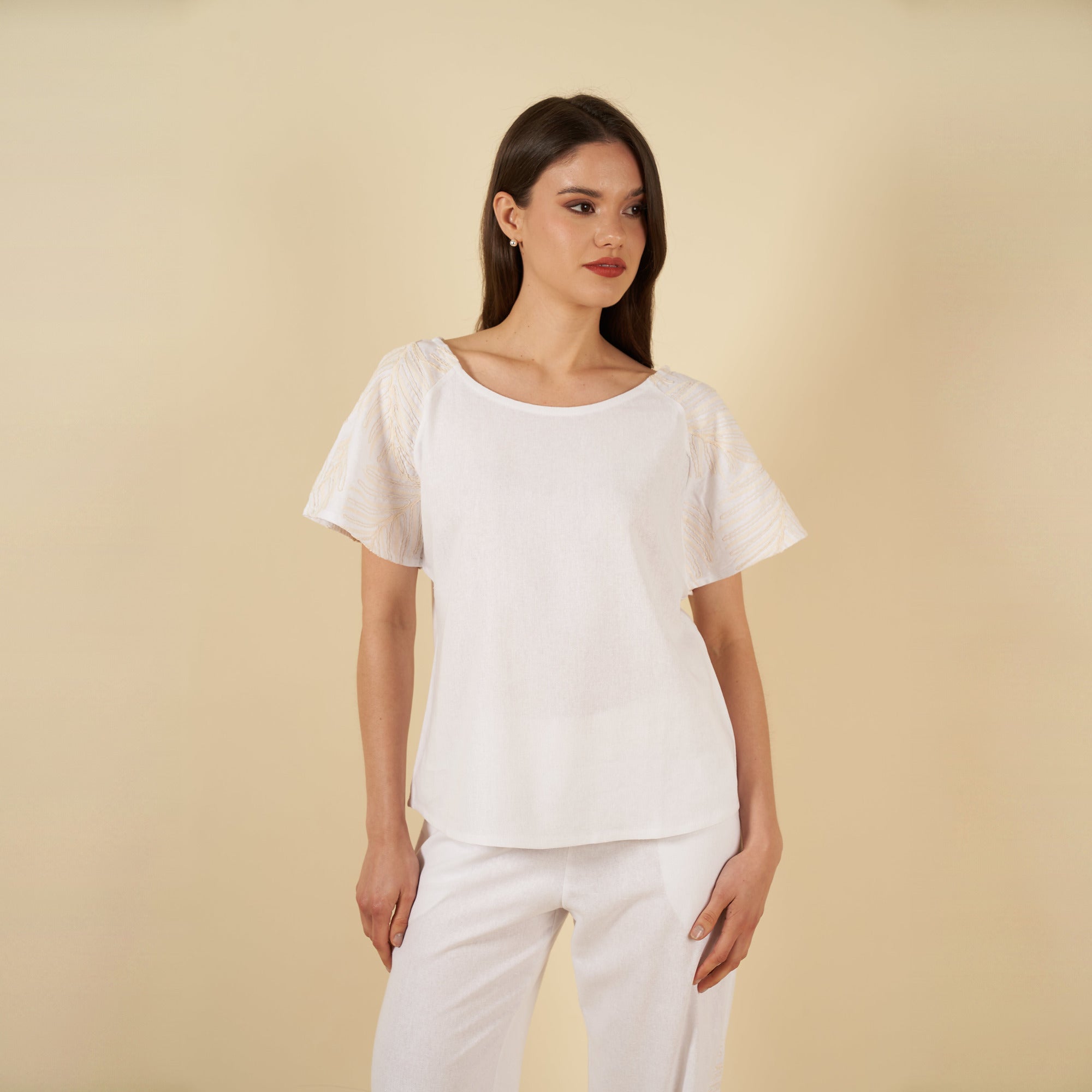 Blusa Sabine Blanco