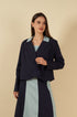 Saco Eugenia azul marino