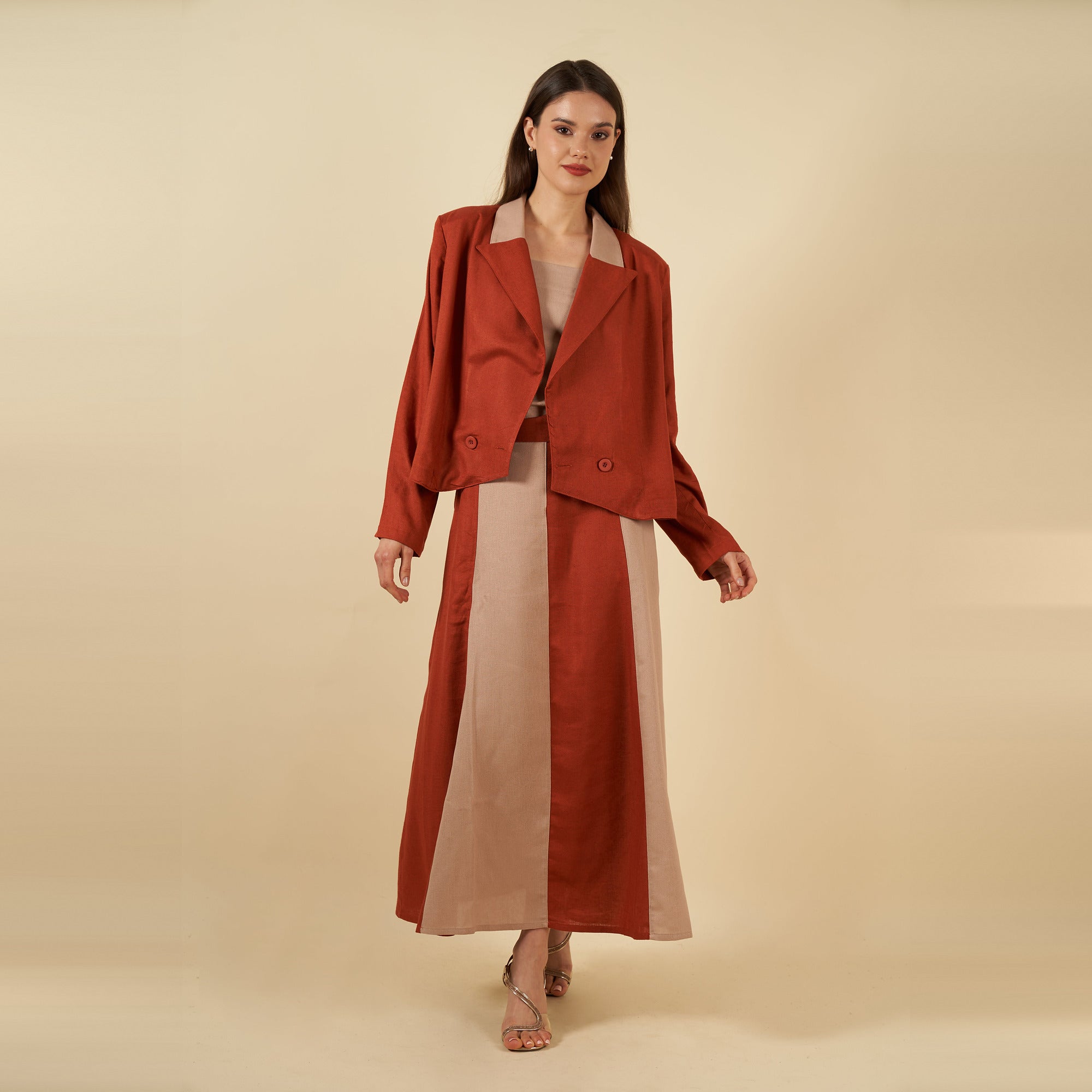 Saco Eugenia bronce