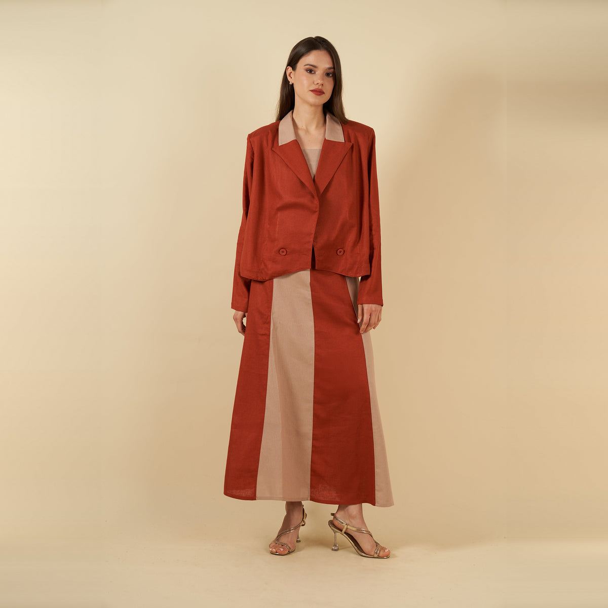 Saco Eugenia bronce