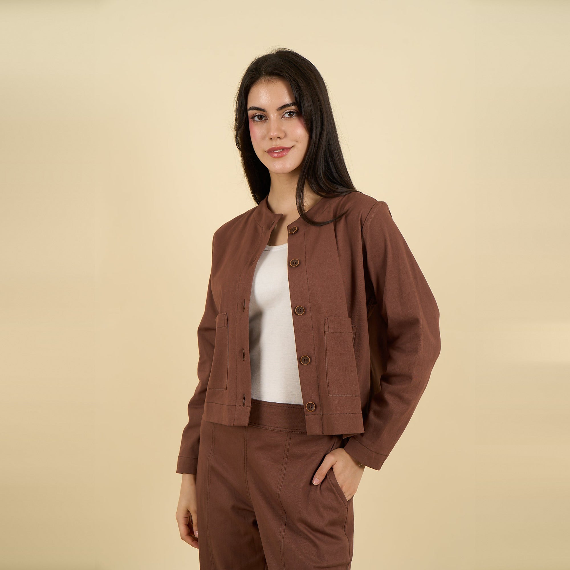 Set Nara marron